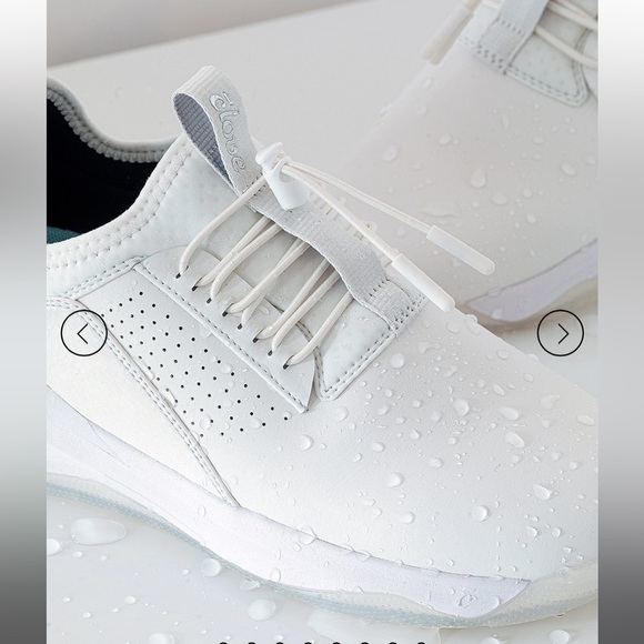 Clove nursing shoes white leather - Picture 4 of 5